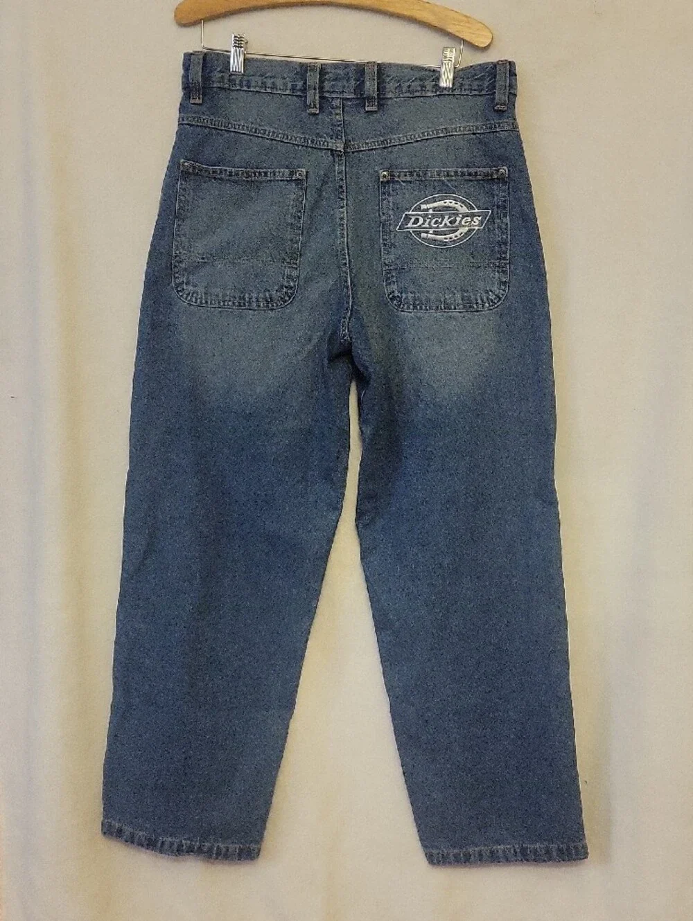 Dickies Men's Relaxed Blue Denim Jeans